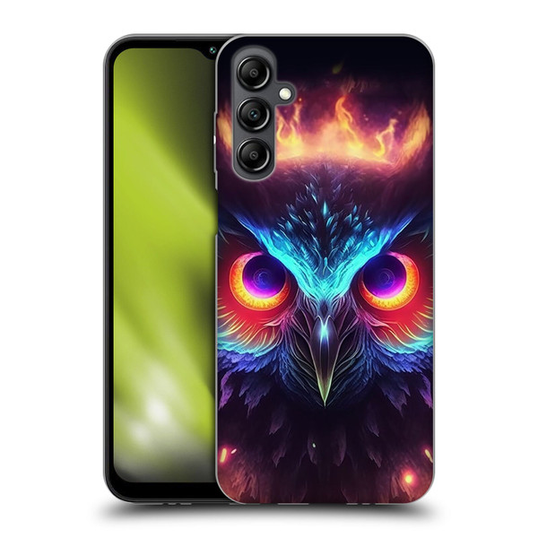Wumples Cosmic Animals Owl Soft Gel Case for Samsung Galaxy M14 5G