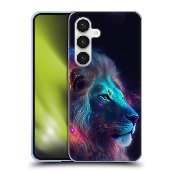Wumples Cosmic Animals Lion Soft Gel Case for Samsung Galaxy S24 5G