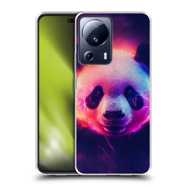 Wumples Cosmic Animals Panda Soft Gel Case for Xiaomi 13 Lite 5G