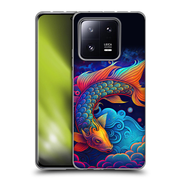 Wumples Cosmic Animals Clouded Koi Fish Soft Gel Case for Xiaomi 13 Pro 5G