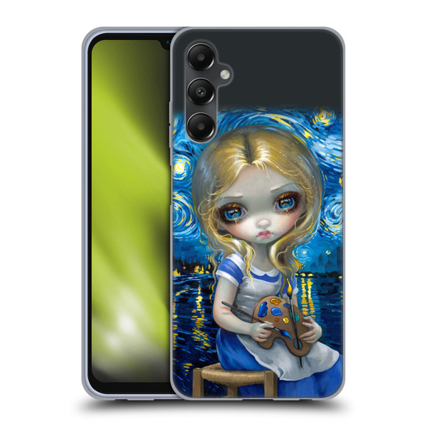Strangeling Art Impressionist Night Soft Gel Case for Samsung Galaxy A05s