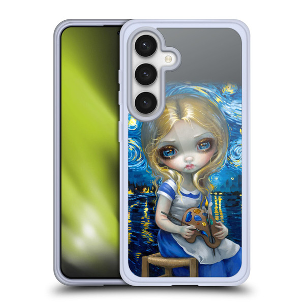 Strangeling Art Impressionist Night Soft Gel Case for Samsung Galaxy S24 5G
