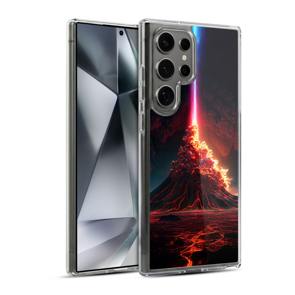 Wumples Cosmic Universe Int Eruption Soft Gel Case for Samsung Galaxy S24 Ultra 5G & MagSafe