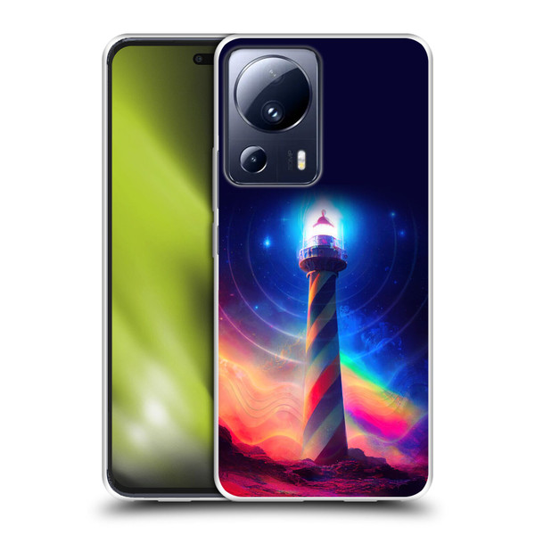 Wumples Cosmic Universe Lighthouse Soft Gel Case for Xiaomi 13 Lite 5G
