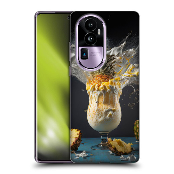 Spacescapes Cocktails Piña Colada Pop Soft Gel Case for OPPO Reno10 Pro+