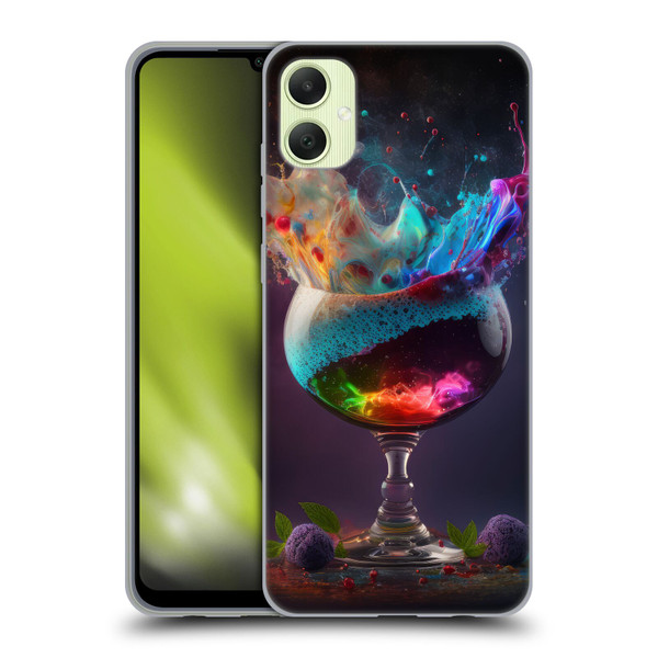 Spacescapes Cocktails Universal Magic Soft Gel Case for Samsung Galaxy A05