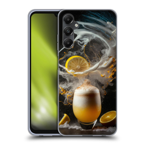 Spacescapes Cocktails Explosive Elixir, Whisky Sour Soft Gel Case for Samsung Galaxy A05s
