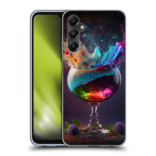 Spacescapes Cocktails Universal Magic Soft Gel Case for Samsung Galaxy A05s
