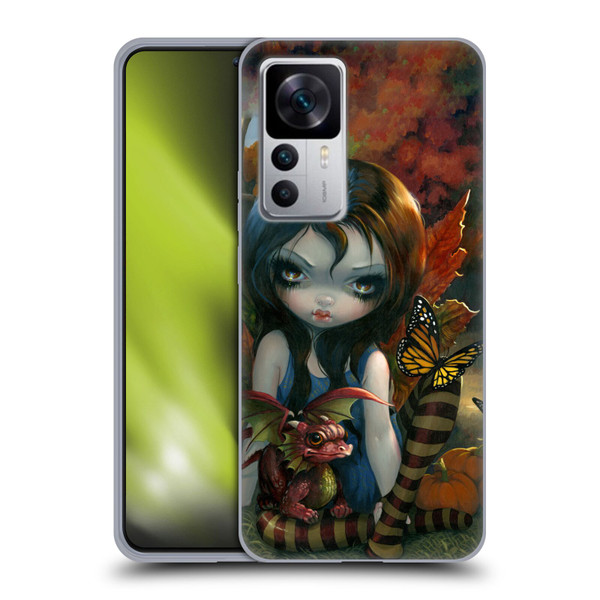 Strangeling Dragon Autumn Fairy Soft Gel Case for Xiaomi 12T 5G / 12T Pro 5G / Redmi K50 Ultra 5G