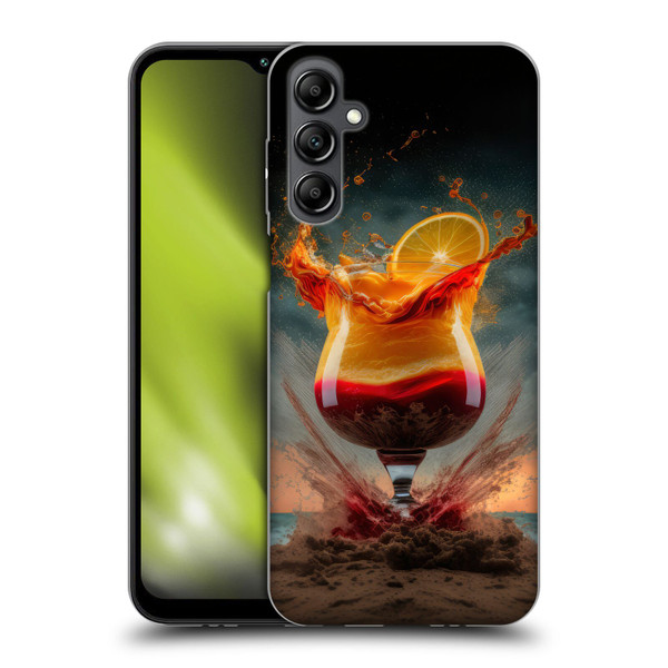 Spacescapes Cocktails Summer On The Beach Soft Gel Case for Samsung Galaxy M14 5G