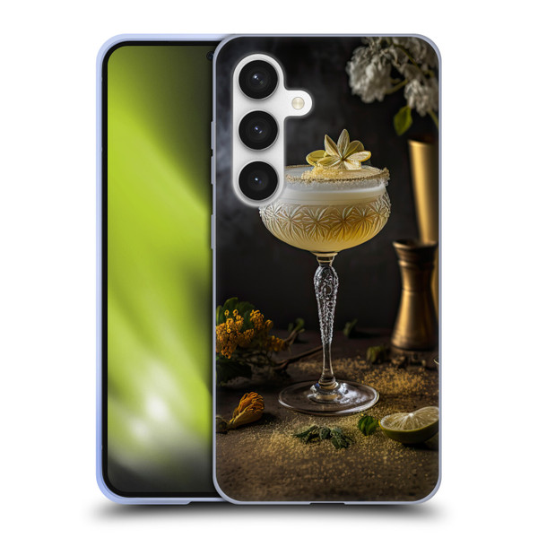 Spacescapes Cocktails Summertime, Margarita Soft Gel Case for Samsung Galaxy S24 5G
