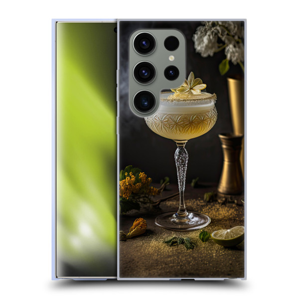 Spacescapes Cocktails Summertime, Margarita Soft Gel Case for Samsung Galaxy S24 Ultra 5G