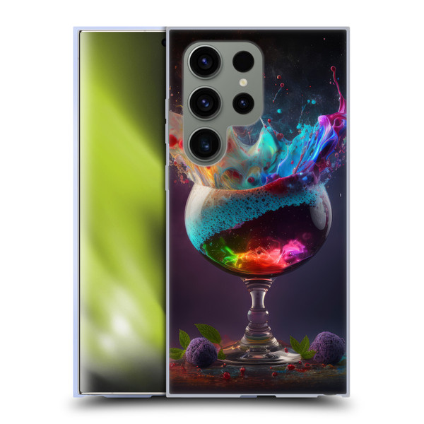 Spacescapes Cocktails Universal Magic Soft Gel Case for Samsung Galaxy S24 Ultra 5G