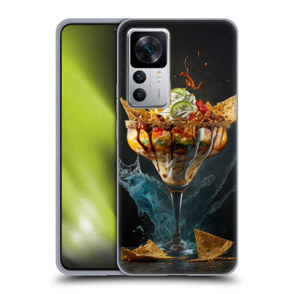 Spacescapes Cocktails Nacho Martini Soft Gel Case for Xiaomi 12T 5G / 12T Pro 5G / Redmi K50 Ultra 5G