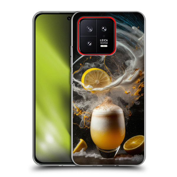 Spacescapes Cocktails Explosive Elixir, Whisky Sour Soft Gel Case for Xiaomi 13 5G