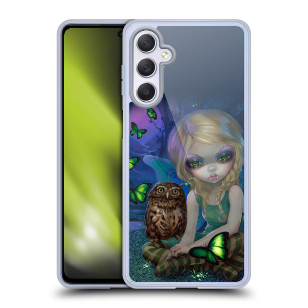 Strangeling Fairy Art Summer with Owl Soft Gel Case for Samsung Galaxy M54 5G