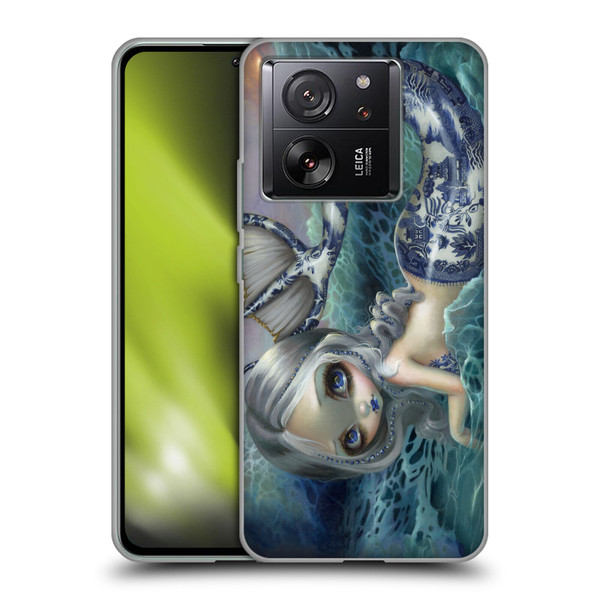 Strangeling Mermaid Blue Willow Tail Soft Gel Case for Xiaomi 13T 5G / 13T Pro 5G