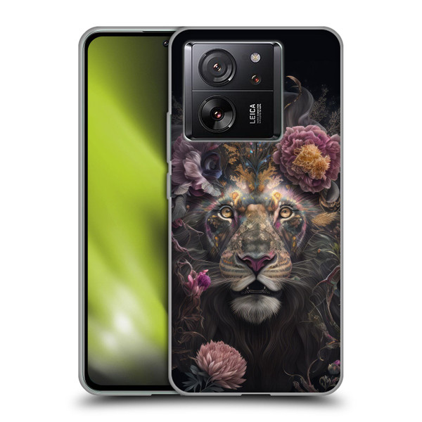 Spacescapes Floral Lions Pride Soft Gel Case for Xiaomi 13T 5G / 13T Pro 5G