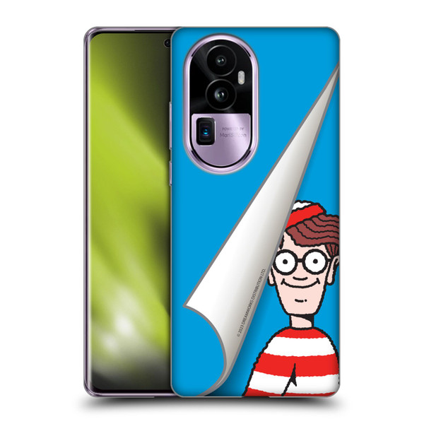 Where's Wally? Graphics Peek Soft Gel Case for OPPO Reno10 Pro+