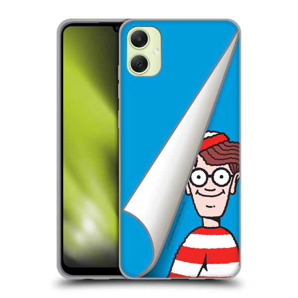 Where's Wally? Graphics Peek Soft Gel Case for Samsung Galaxy A05