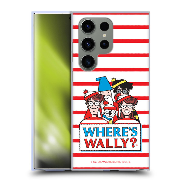 Where's Wally? Graphics Characters Soft Gel Case for Samsung Galaxy S24 Ultra 5G