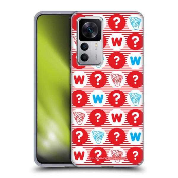 Where's Wally? Graphics Circle Soft Gel Case for Xiaomi 12T 5G / 12T Pro 5G / Redmi K50 Ultra 5G