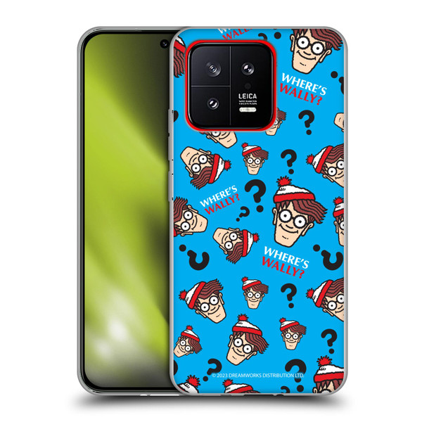 Where's Wally? Graphics Head Pattern Soft Gel Case for Xiaomi 13 5G