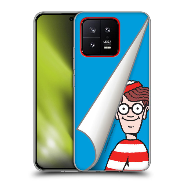 Where's Wally? Graphics Peek Soft Gel Case for Xiaomi 13 5G