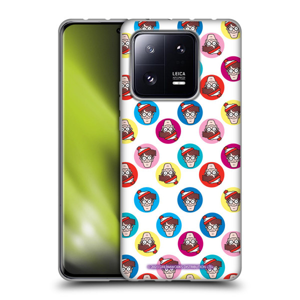 Where's Wally? Graphics Face Pattern Soft Gel Case for Xiaomi 13 Pro 5G