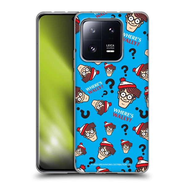 Where's Wally? Graphics Head Pattern Soft Gel Case for Xiaomi 13 Pro 5G