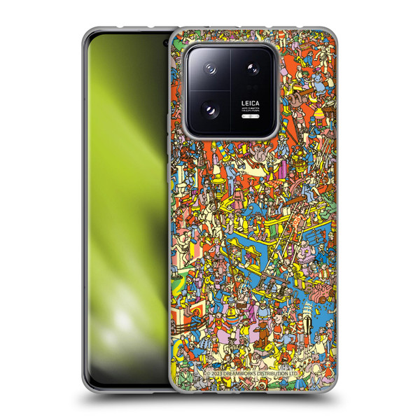 Where's Wally? Graphics Hidden Wally Illustration Soft Gel Case for Xiaomi 13 Pro 5G