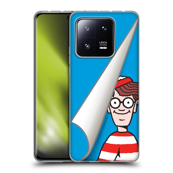 Where's Wally? Graphics Peek Soft Gel Case for Xiaomi 13 Pro 5G
