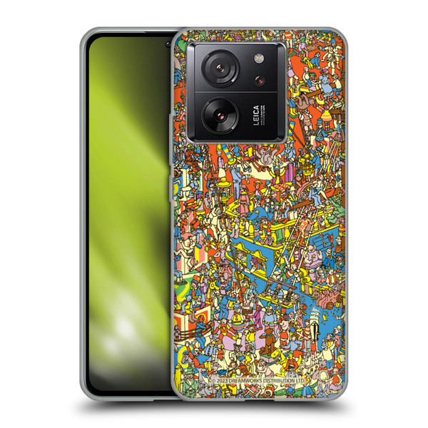 Where's Wally? Graphics Hidden Wally Illustration Soft Gel Case for Xiaomi 13T 5G / 13T Pro 5G