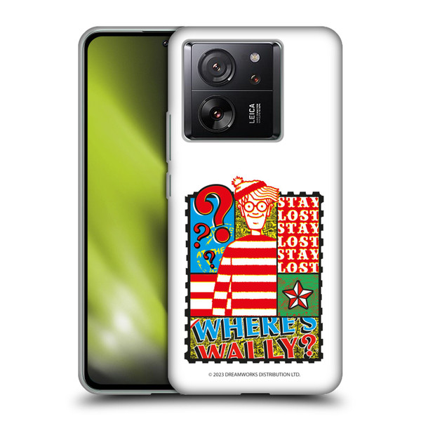 Where's Wally? Graphics Stay Lost Soft Gel Case for Xiaomi 13T 5G / 13T Pro 5G