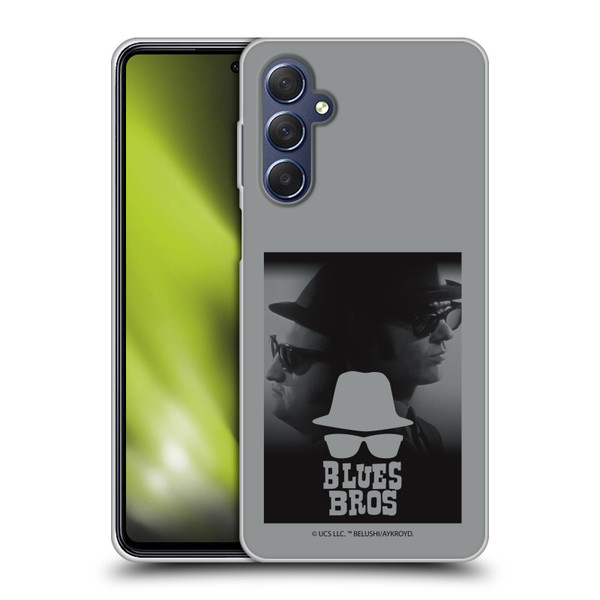 The Blues Brothers Graphics Jake And Elwood Soft Gel Case for Samsung Galaxy M54 5G