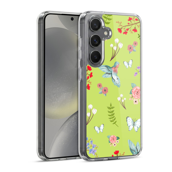 Ameritech Graphics Floral Soft Gel Case for Samsung Galaxy S24 5G & MagSafe