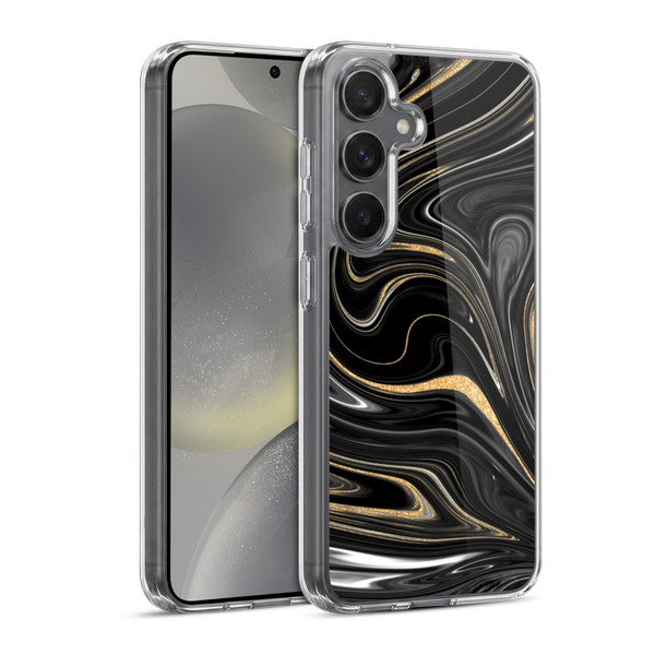Ameritech Graphics Marble Agate Soft Gel Case for Samsung Galaxy S24 5G & MagSafe