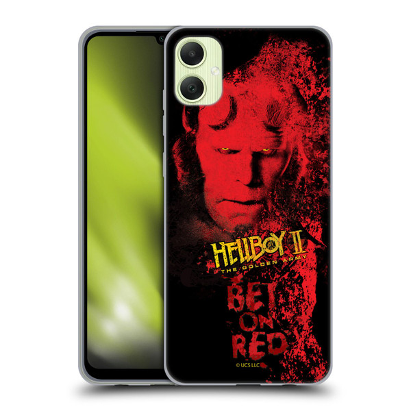 Hellboy II Graphics Bet On Red Soft Gel Case for Samsung Galaxy A05