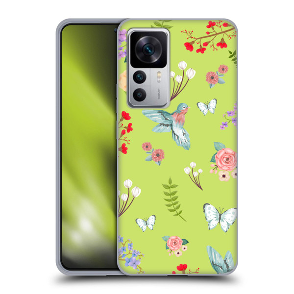 Ameritech Graphics Floral Soft Gel Case for Xiaomi 12T 5G / 12T Pro 5G / Redmi K50 Ultra 5G