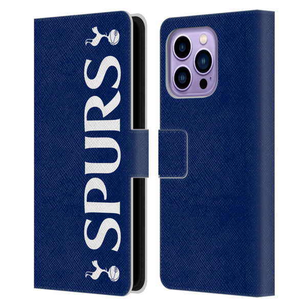 Tottenham Hotspur F.C. Badge SPURS Leather Book Wallet Case Cover For Apple iPhone 14 Pro Max