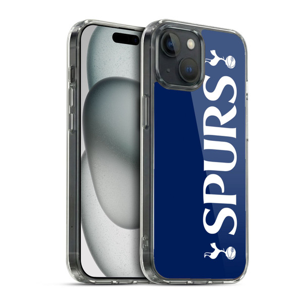 Tottenham Hotspur F.C. Badge SPURS Soft Gel Case for Apple iPhone 15 & MagSafe