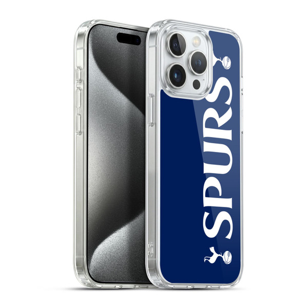 Tottenham Hotspur F.C. Badge SPURS Soft Gel Case for Apple iPhone 15 Pro Max & MagSafe