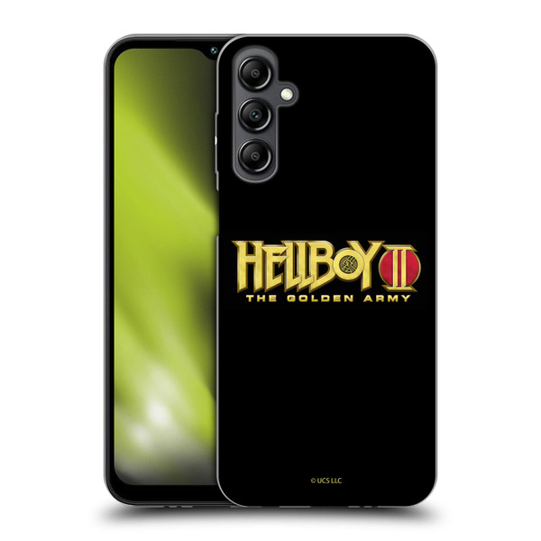 Hellboy II Graphics Logo Soft Gel Case for Samsung Galaxy M14 5G
