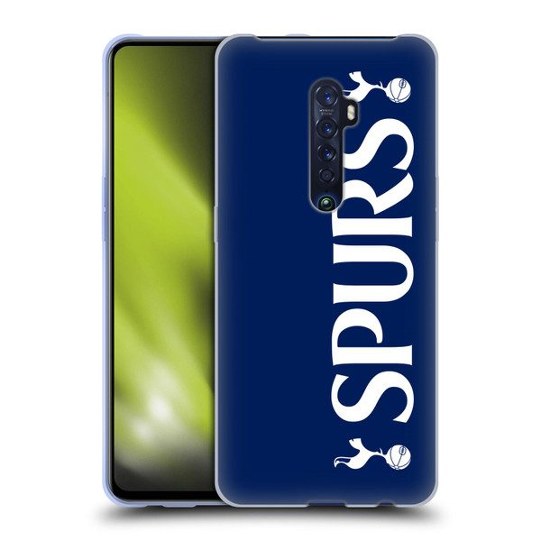 Tottenham Hotspur F.C. Badge SPURS Soft Gel Case for OPPO Reno 2