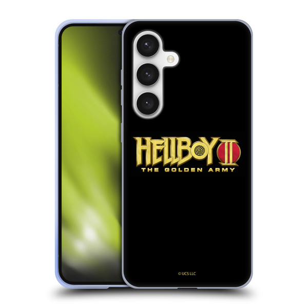 Hellboy II Graphics Logo Soft Gel Case for Samsung Galaxy S24 5G