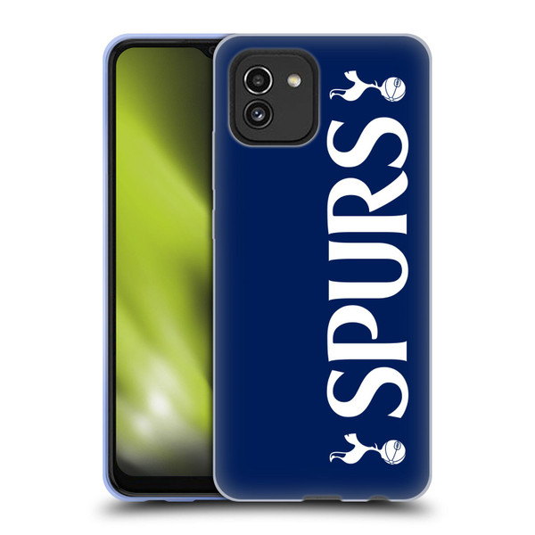 Tottenham Hotspur F.C. Badge SPURS Soft Gel Case for Samsung Galaxy A03 (2021)