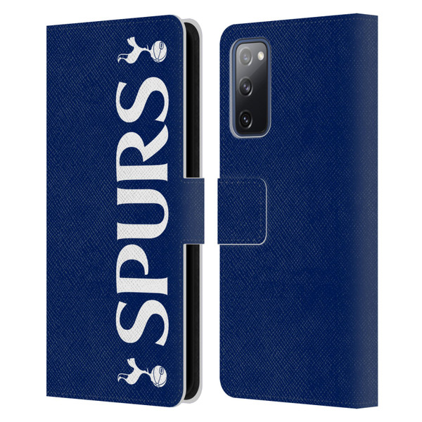 Tottenham Hotspur F.C. Badge SPURS Leather Book Wallet Case Cover For Samsung Galaxy S20 FE / 5G