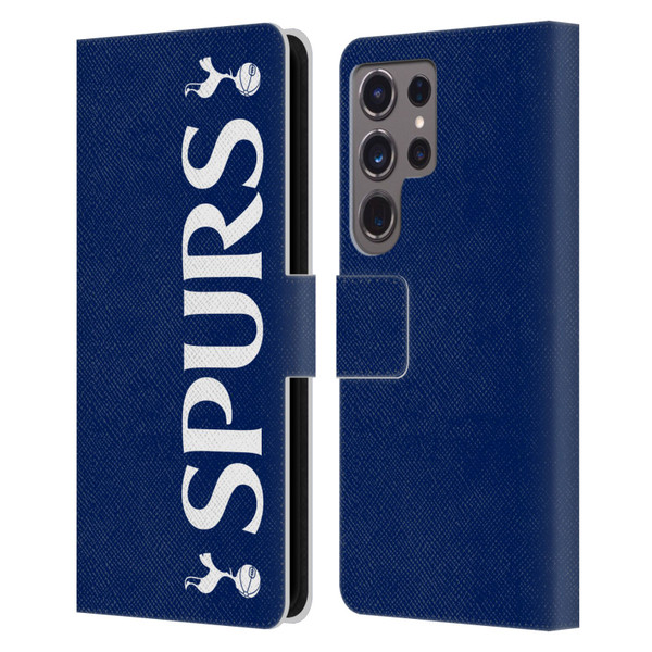 Tottenham Hotspur F.C. Badge SPURS Leather Book Wallet Case Cover For Samsung Galaxy S24 Ultra 5G