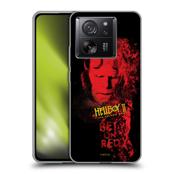 Hellboy II Graphics Bet On Red Soft Gel Case for Xiaomi 13T 5G / 13T Pro 5G