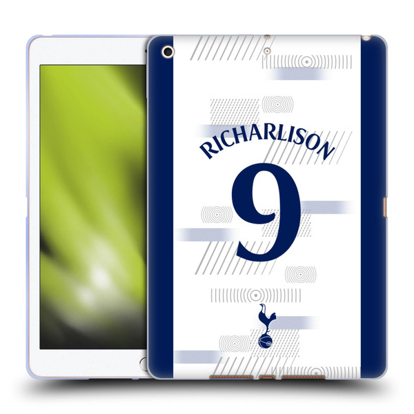 Tottenham Hotspur F.C. 2023/24 Players Richarlison Soft Gel Case for Apple iPad 10.2 2019/2020/2021